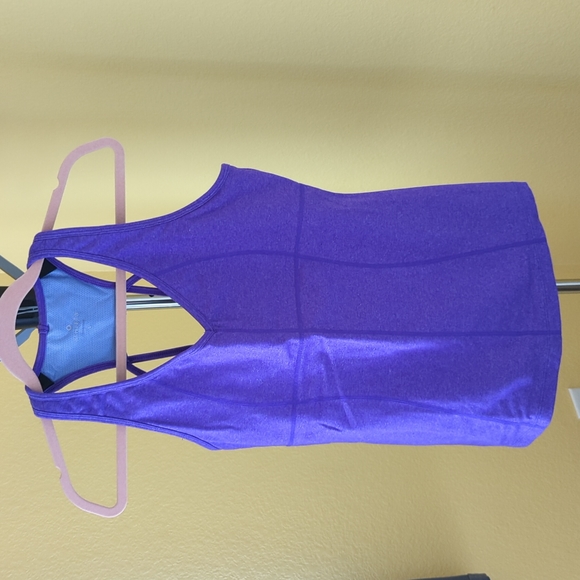 Athleta Tops Athleta Yoga Tank With Shelf Bra Poshmark